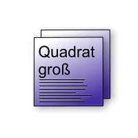 Handzettel Quadrat groß 4/4-farbig 350g BD matt, Cello glänzend