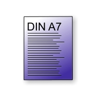 Handzettel DIN A7