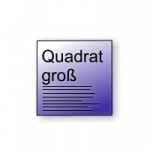 Handzettel Quadrat groß 4/4-farbig 250g Bilderdruck matt